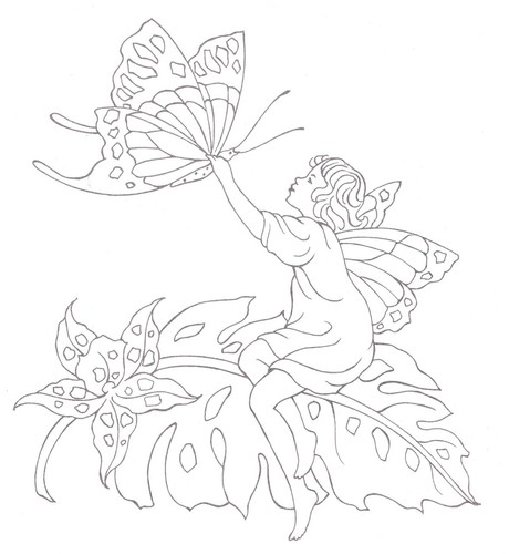 Embroidery transfer iron - transfer,