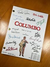 Columbo Pilot Script Signed-