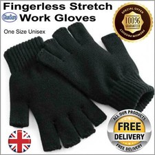 Fingerless Gloves Work Thermal