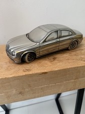 1-18 jaguar s type rare Sculpture Resin-Pewter Compulsion Gallery 1/18 art piece