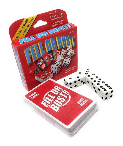 Fill bust dice card - or,