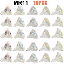 1-10x LED Spot Ampoules MR11 GU4 2W 3W 4W 12V 24V 5733 2835 Lampes Spot Lampe