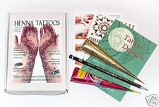 Organic Henna Tattoo Kit in