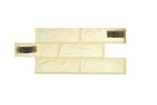 3D Brick Pattern Vertical Decorative Concrete Cement Imprint Mat Reclaimed Tudor