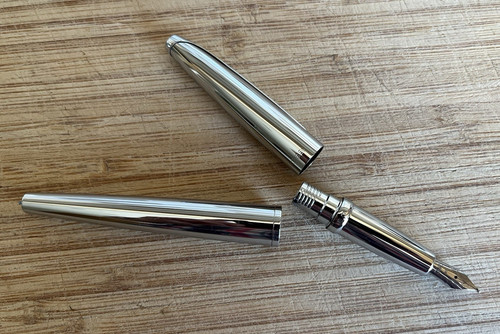 Cross chrome fountain - fountain, pen