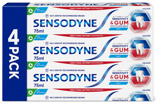 Pack sensodyne toothpaste - 4,
