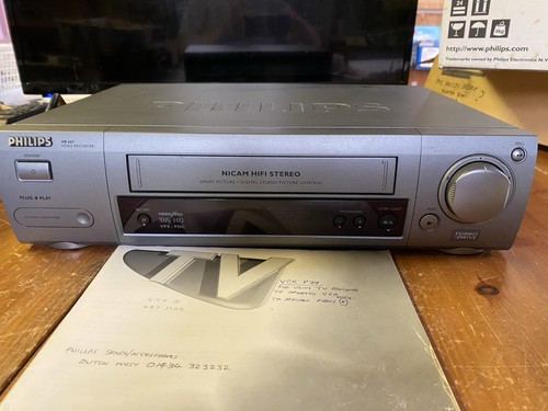 Philips nicam vcr vhs - vcr,