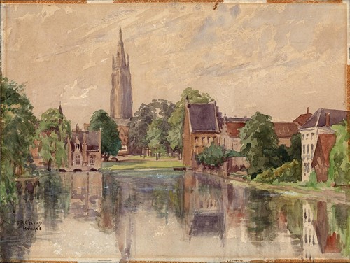 Bruges belgium 1909 - bruges,