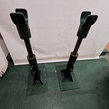 Cable Drum stands jack 6 Ton Pulling Screw Jacks Pair Heavy Duty Vat 