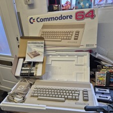 Vintage Commodore 64 C64 Computer Games Console  - tested to power up