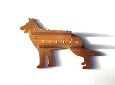 12pc Alsatian Wooden Thimble