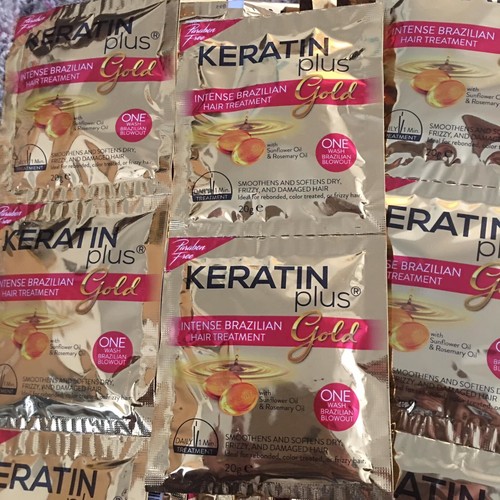 Keratin plus gold - gold, intense