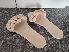 Ladies River Island Flesh colour  Sliders. UK Size 6. New,never worn.