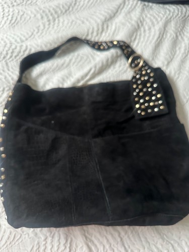 River island suede leather - river, bag
