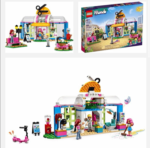 Lego friends hair salon - friends, 41743
