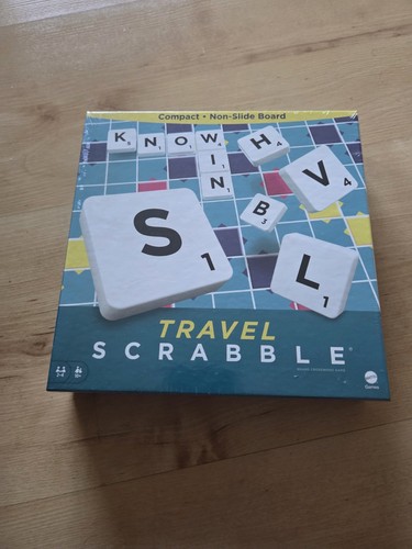 Mattel games scrabble travel - games,