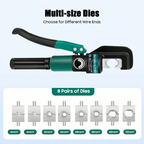 Hydraulic crimping tool cable - hydraulic,