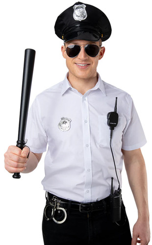 Piece police set baton - set, radio