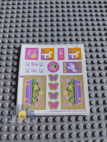 Lego friends sticker - lego, sheet