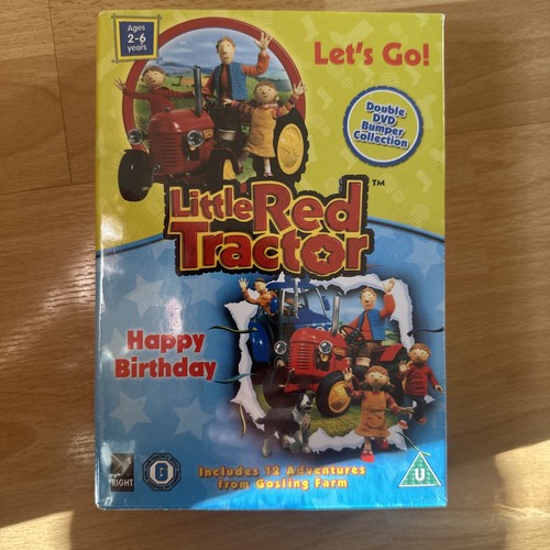 Little red tractor let go - tractor, let's