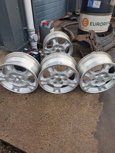 Inch alloy wheels - 4x,