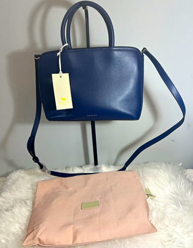 Radley navy leather small - radley,