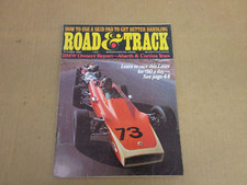 ROAD & TRACK magazine October 1969 custom drag racing Cortina Fiat Abarth BMW