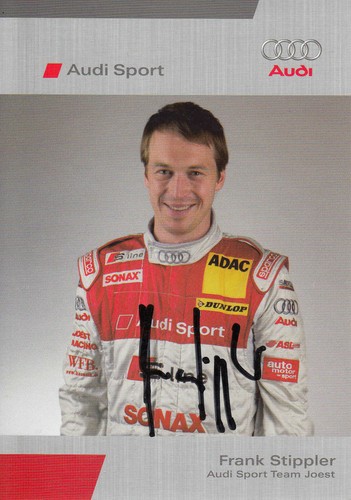 Autograph card signed - , cm