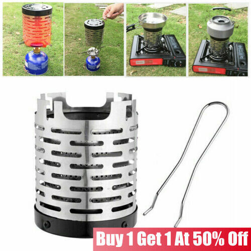 Camping heater attachment - attachment, for