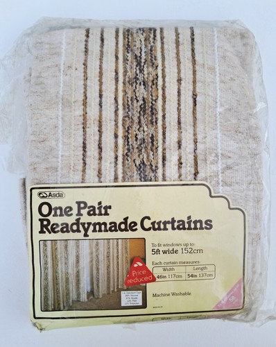 Vintage pair 70s textured - pair,