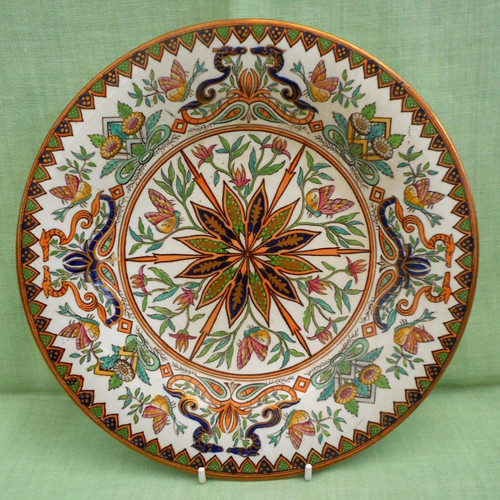Ashworth ironstone china plate - china,
