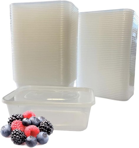 Plastic food containers with - plastic,