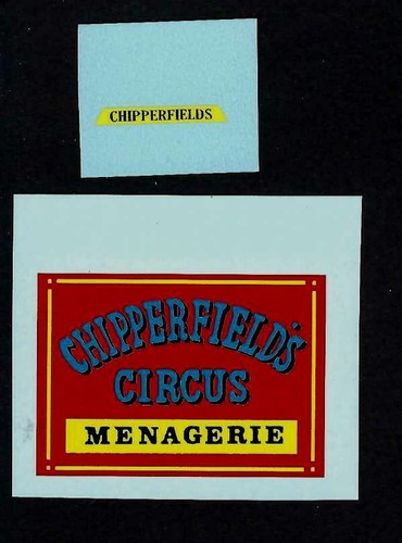 Corgi 1139 circus - circus, menagerie