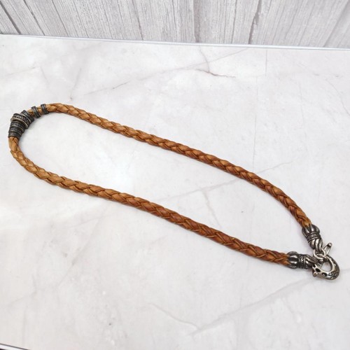 Nagual braided leather wallet - nagual,