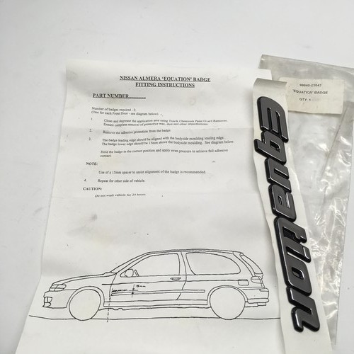 Nissan almera n15 equation - nissan,