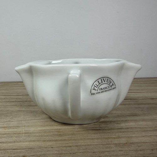 Pillivuyt gravy boat white - pillivuyt,