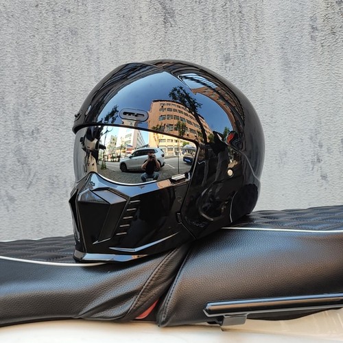 Retro motorcycle helmet abs - retro,