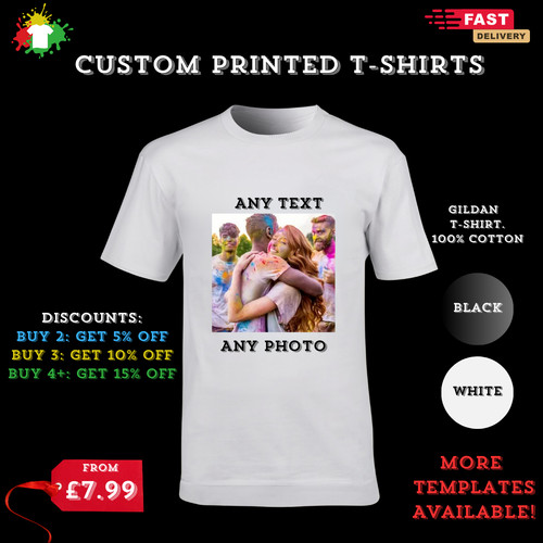 Personalised shirt photo - personalised,