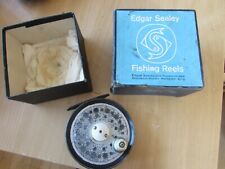 v good vintage youngs edgar sealey flyluxe beaudex salmon fly fishing reel 3.75"