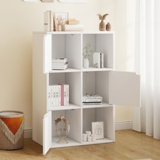 Cube bookcase shelving - 6,