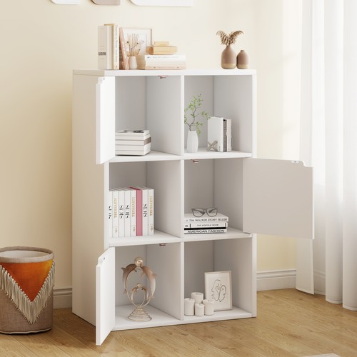 Cube bookcase shelving - 6,