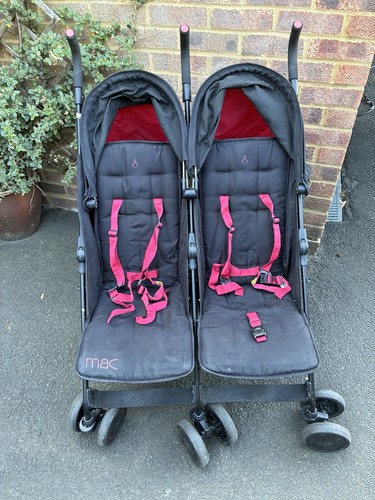 Double buggy mclaren black - double, red