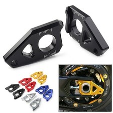 For Yamaha YZF R1 FZ8 FZ1 TMAX 530 Motorcycle Axle Spindle Chain Adjuster Blocks