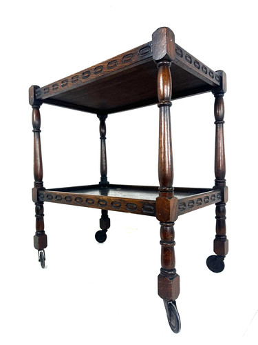 Vintage antique two tier - two,