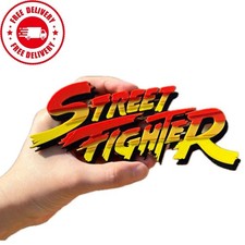 Street Fighter Logo Sign