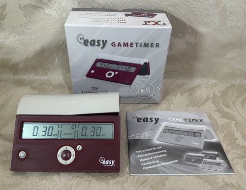 Dgt easy game timer crimson - timer,