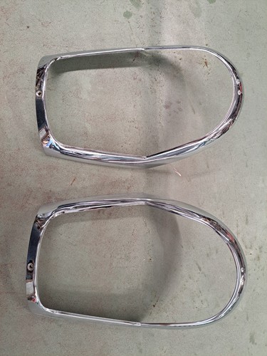 Mercedes benz chrome headlight - mercedes-benz,