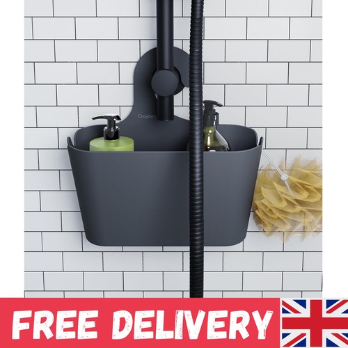 Grey shower caddy hanging - grey,