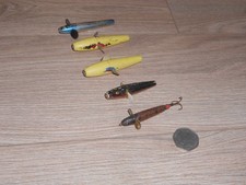 Devon Minnow Lures x5 Vintage