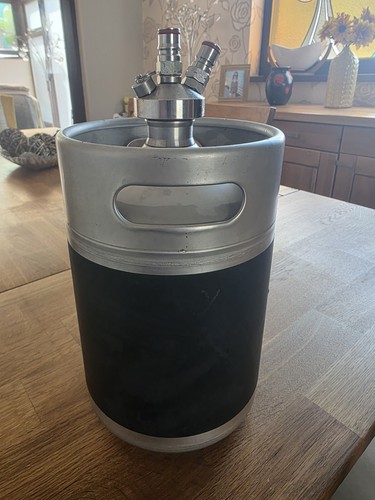 Stainless steel keg with - 5l,